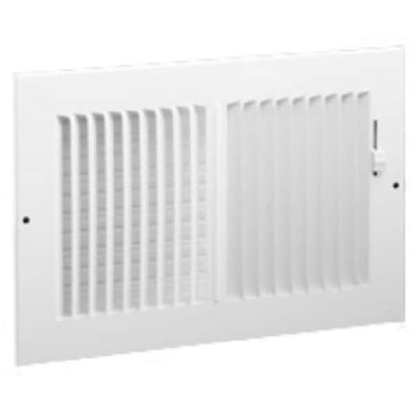 American Metal Products 382W8X6 2 Way Sidewall Register; 8 x 6 in 852947 - main